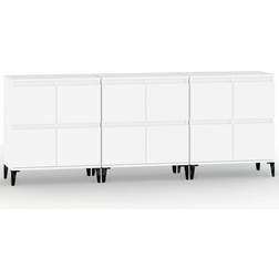 vidaXL Engineered Wood Sideboard 60x70cm 3Stk.