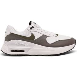 Nike Air Max SYSTM M - White/Black/Flat Pewter/Medium Olive