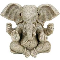 Phoenix Ganesha Statue resin sandstruktur Dekorationsfigur