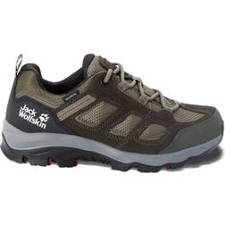 Jack Wolfskin Trekking-skor Vojo Texapore Low W 4042451 Khaki Burgundy 4064993476651 1436.00