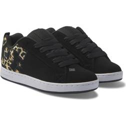 DC Shoes Court Graffik Sneakers - Black/Multicolor/Black/Svart