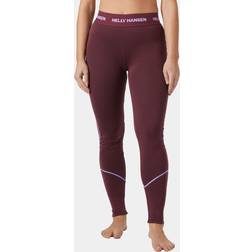 Helly Hansen Women's Lifa Merino Midweight Layer Trousers Purple