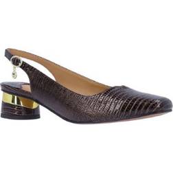 Women's Taveta Pump by J. Renee in Cognac Size M