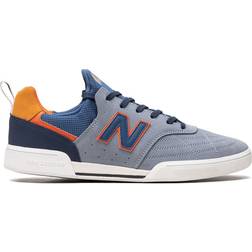 New Balance Numeric 288 "Grey Blue Orange" men Rubber/Suede/Fabric/Mesh