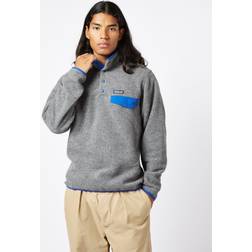 Patagonia Lw Synch Snap-T Fleece Pullover - Passage Blue/Grau