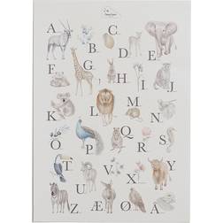 Cam Cam Copenhagen Alphabet Poster Danish Version 42x59.4cm