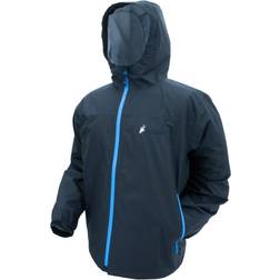 Frogg Toggs Java Toadz Rain Jacket for Men Black/Electric Blue