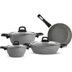 Karaca Gris Biogranite Set mit Klappe 7 teile