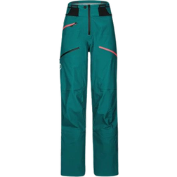 Ortovox Women's 3L Shell Deep Pants - Pacific Green