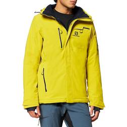 Salomon Men's Brilliant Ski Jacket - Yellow