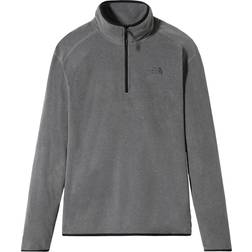 The North Face Men's 100 Glacier Full-Zip Fleece - TNF Medium Grey Heather