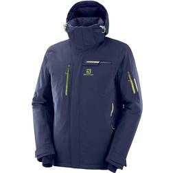 Salomon Men's Brilliant Ski Jacket - Blue