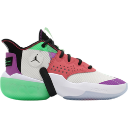 Nike Air Jordan React Elevation PF M - White/Black/Hyper Violet/Flash Crimson