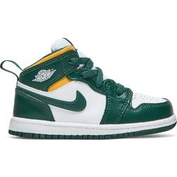 Nike Air Jordan 1 Mid TD - Noble Green/Pollen/White