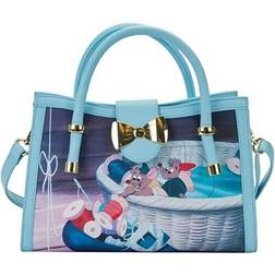 Loungefly Disney Cinderella Princess Scene Crossbody - Blue/Red