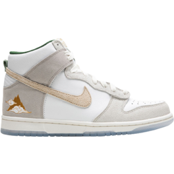 Nike Dunk High GS - Summit White/Light Bone/Evergreen/Desert Ore