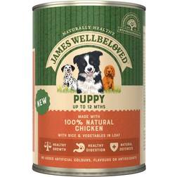 James Wellbeloved Puppy Wet Dog Food Chicken with Rice & Vegetables