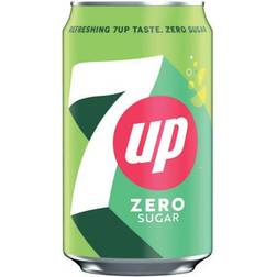 7UP Zero Lemon and Lime Soft Drink Canned 330ml