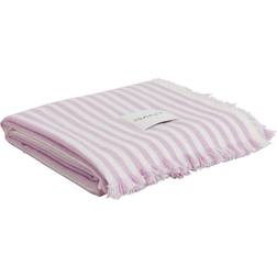 Gant Home Light Plaid Tæppe Lilla (180x130cm)
