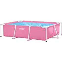 Intex 28266NP Piscina Frame Rettangolare Rosa. 220x150x60 cm rosa
