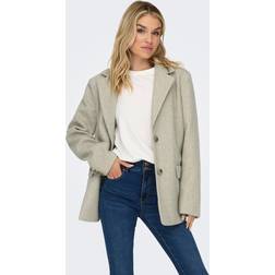 Only Jacka onlEira-Wembley L/S Ovs Blazer Natur