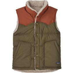 Patagonia Men's Reversible Bivy Down Vest - Basin Green