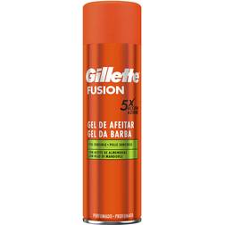 Gillette Rakgel Fusion Känslig hud 200 ml