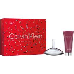 Calvin Klein Euphoria Gavesæt 50ml EDP 100ml Body Lotion 50ml