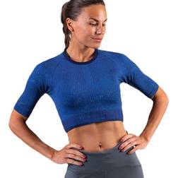 Nike City Ready Knit Top Blue, Female, Tøj, Skjorter, Træning, Blå