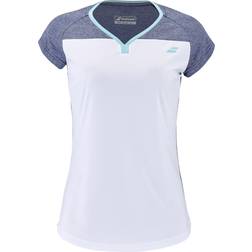 Babolat Play Cap Sleeve Top Women White/Blue