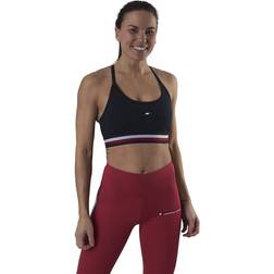 Tommy Hilfiger Light Intensity Gb Stp Racer Bra Blue, Female, Tøj, Sports-bh, Træning, Blå