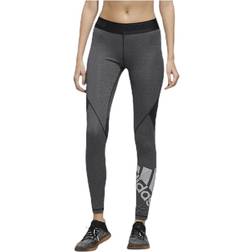 adidas Alphaskin Bos Long Tight White/Black