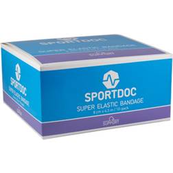 Sportdoc Super Elastic Bandage 4,5 m-BROWN