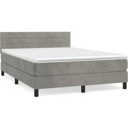 vidaXL Velvet Boxspringbett 140x200cm