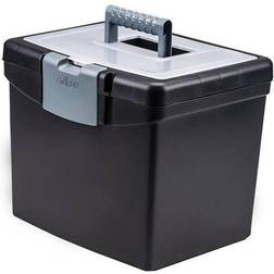 Storex Portable File Box