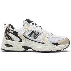 New Balance 530 - White/Light Gold Metallic