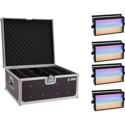 Eurolite Set 4x LED Super Strobe ABL Case