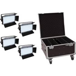 Eurolite Set 4x LED PLL-480 QCL Panel Case