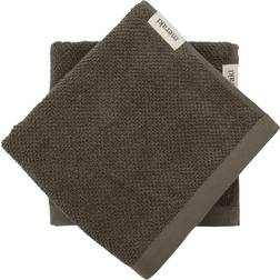 Meraki Solid Badehåndklæde Grøn (100x50cm)