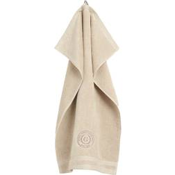 Gant Home Crest Gæstehåndklæde Beige (50x50cm)