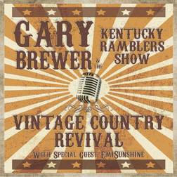 Gary Brewer & The Kentucky Ramblers Show Vintage Country Revival With Special Guest EmiSunshine CD (Vinyl)