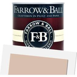 Farrow & Ball Setting Plaster 231 Eco Metal Paint, Wood Paint Brown, Pink 0.75L