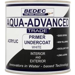 Bedec Aqua Advanced Primer & Undercoat Wood Paint White