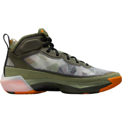 NIKE Air Jordan XXXVII SP M - Oil Green/Orange Horizon/Twilight Marsh/Black