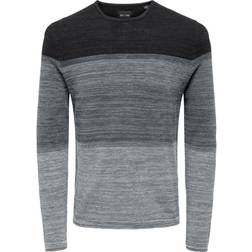 Only & Sons Rundringning Pullover Grå