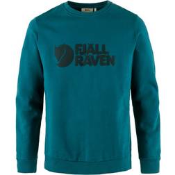 Fjällräven Herre Logo Sweater BLUE DEEP SEA/574 XXL