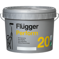 Flügger Perform 20 Vægmaling Hvid 9.1L