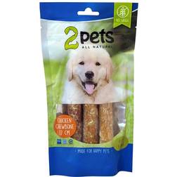 2pets Tuggrulle m kycklingfilé 17cm 3-pack 140g