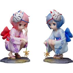 Re:ZERO -Starting Life in Another World- PVC Statues 1/7 Rem & Ram Childhood Summer Memories 11 cm