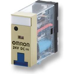 Omron Relæ Plug-in, Spdt, 10a, Mek. & Led-indikator, 240 Vac G2r-1-snac240s